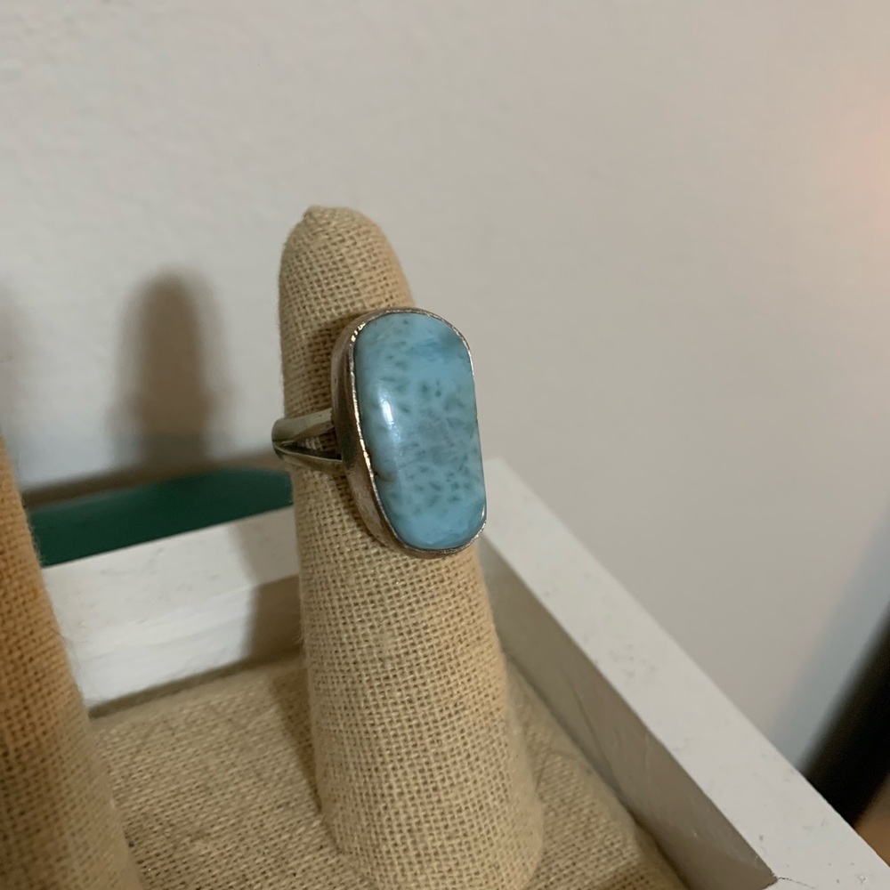 Larimar ring